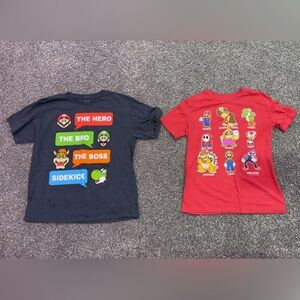 2! Nintendo Super Mario Gray T-Shirt